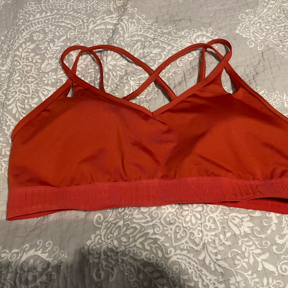 XL PINK sports bra